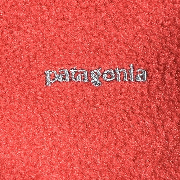 Patagonia XL Capilene Fleece Henley Mens Red Long Sleeve Pullover Made in USA - Picture 4 of 9